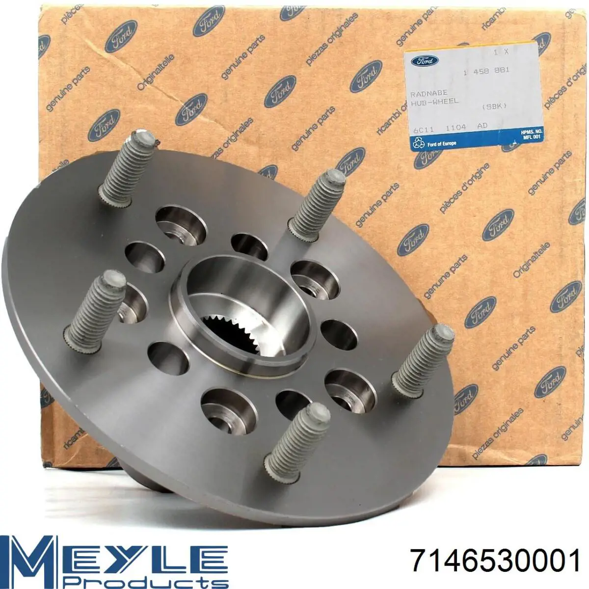 7146530001 Meyle cubo de rueda delantero