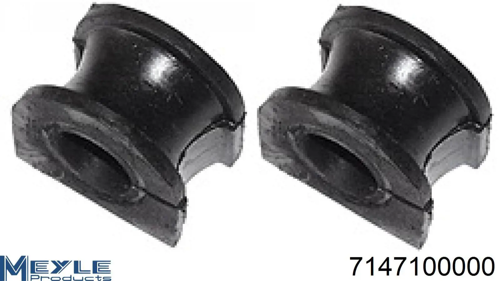 Soporte estabilizador, Eje delantero Ford 6076407