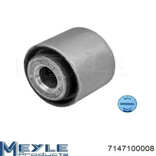 Silentblock de brazo transversal de suspensión trasera 080197 Cautex