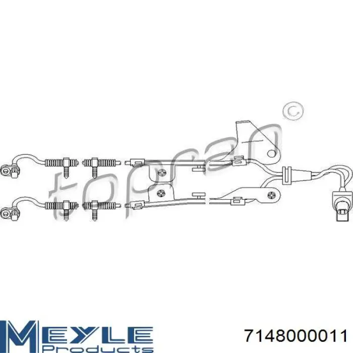 Sensor revoluciones de la rueda, trasero Ford 2S612B372BD precio, desde 78,26 EUR