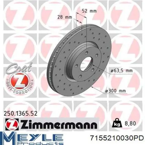 Frenos delanteros Jurid/Bendix BDS1268HC precio, desde 52,61 EUR
