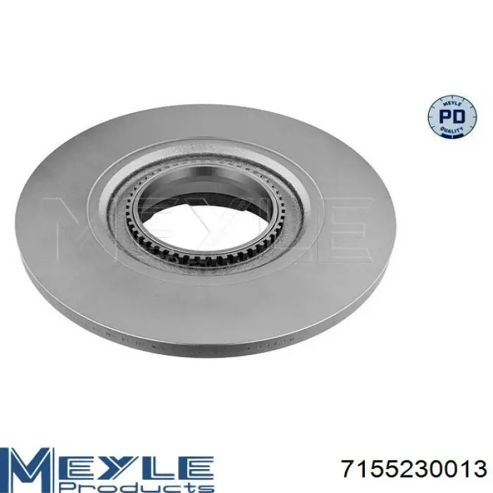 Frenos traseros Meyle 7155230013