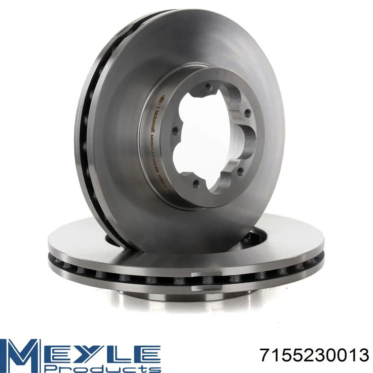 7155230013 Meyle Freno de disco trasero
