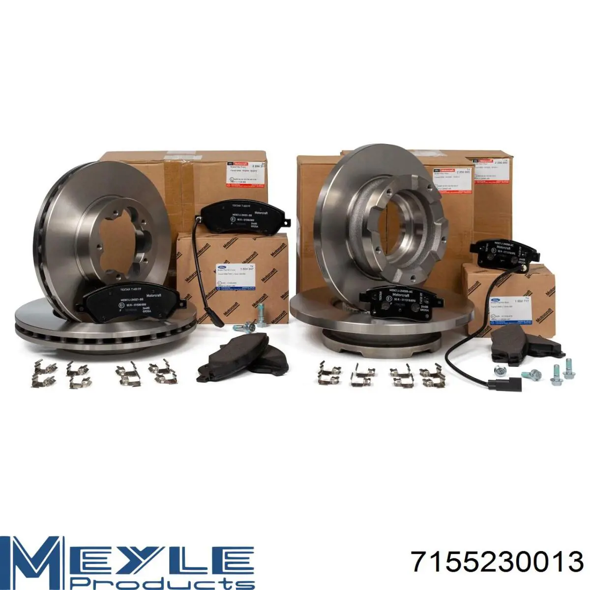 Disco de freno trasero Meyle 7155230013 precio, desde 54,63 EUR