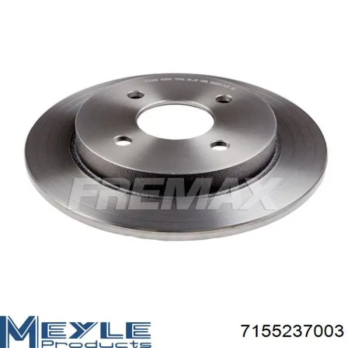 Disco de freno trasero Ford Sierra 1 GBC