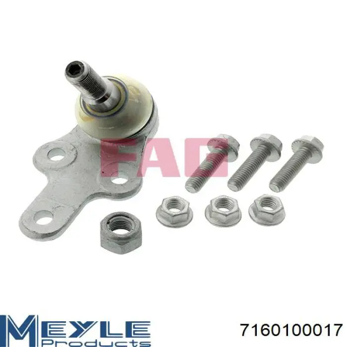Rótula inferior de suspensión Meyle 7160100017 precio, desde 15,43 EUR
