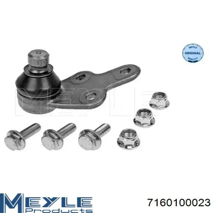 Rótula de suspensión inferior izquierda Meyle 7160100023 precio, desde 18,37 EUR