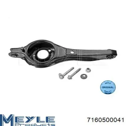 Brazo inferior trasero izquierdo/derecho 7160500041 Meyle