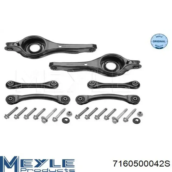 Kit de brazos de suspensión trasera Meyle 7160500042S precio, desde 211,16 EUR