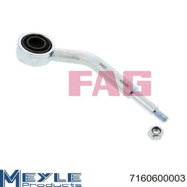 Bieleta estabilizadora delantera izquierda Meyle 7160600003 precio, desde 11,92 EUR
