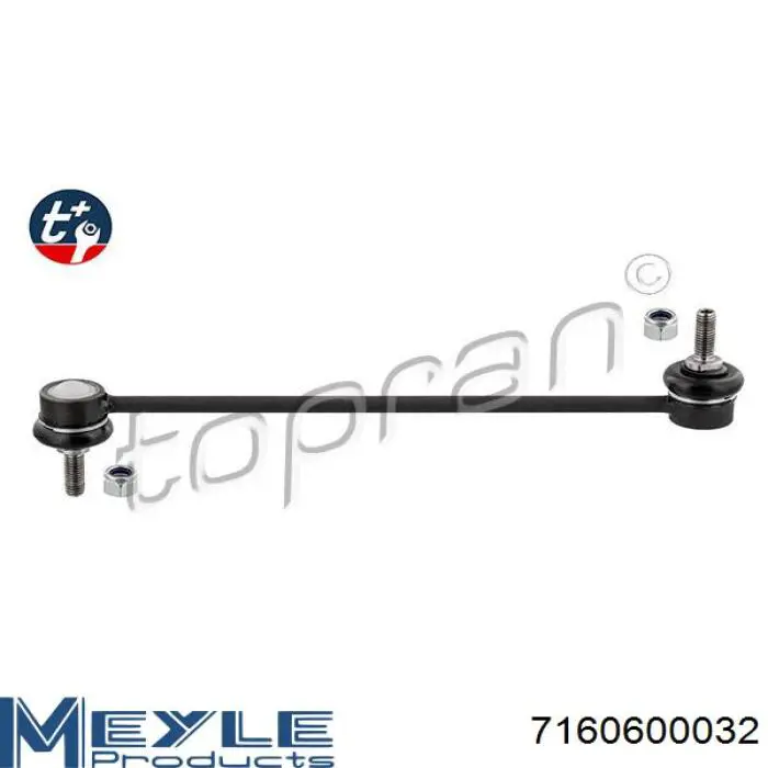 Bieleta estabilizadora delantera Meyle 7160600032 precio, desde 17,75 EUR