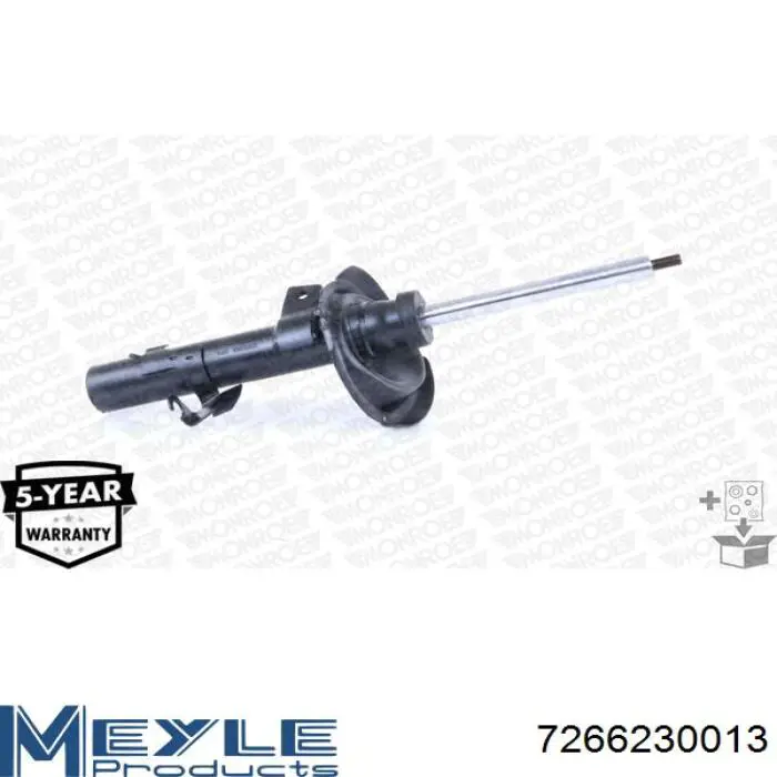 Amortiguador delantero izquierdo 4M5118045BCB Ford