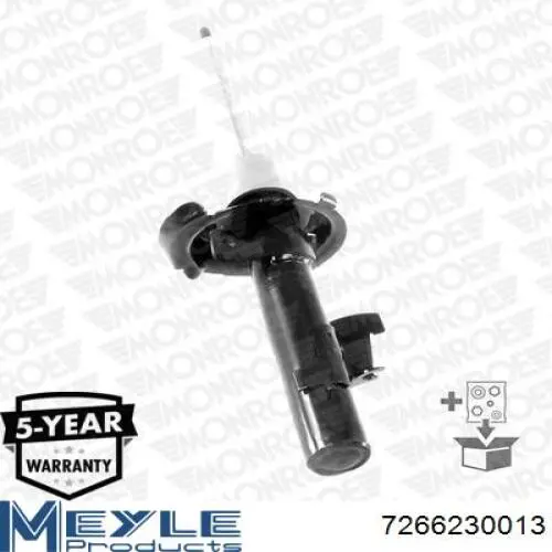 4002070 Kraft Amortiguador frontal izquierdo