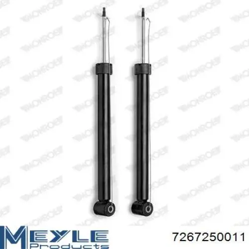 Amortiguador trasero Meyle 7267250011 precio, desde 27,35 EUR