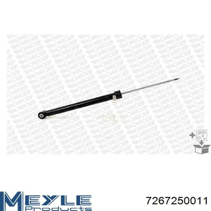 Comprar 7267250011 Meyle Amortiguador trasero