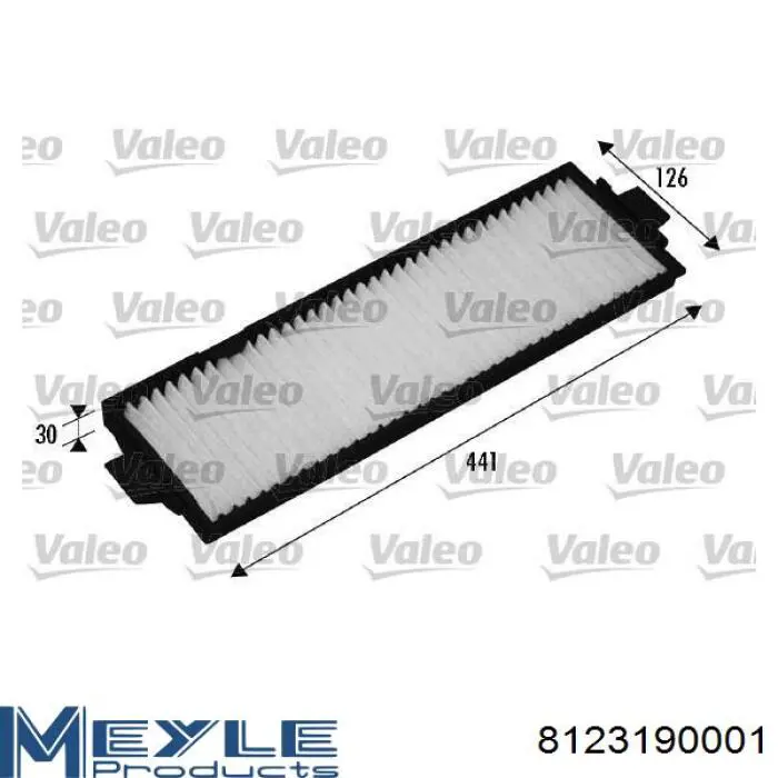 Filtro de polen Purflux AH228