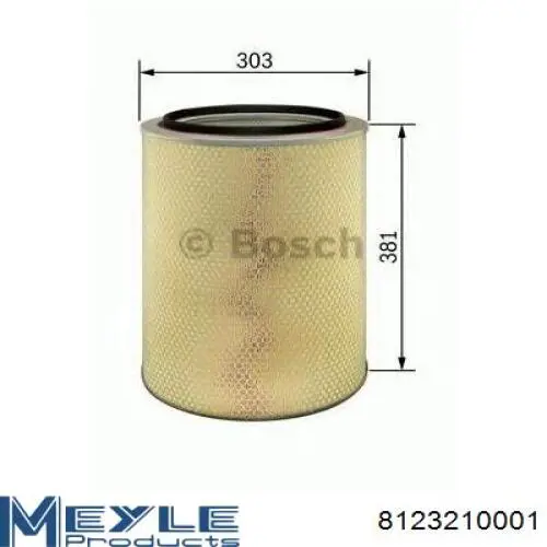 El filtro de aire Baldwin PA2813 precio, desde 57,94 EUR