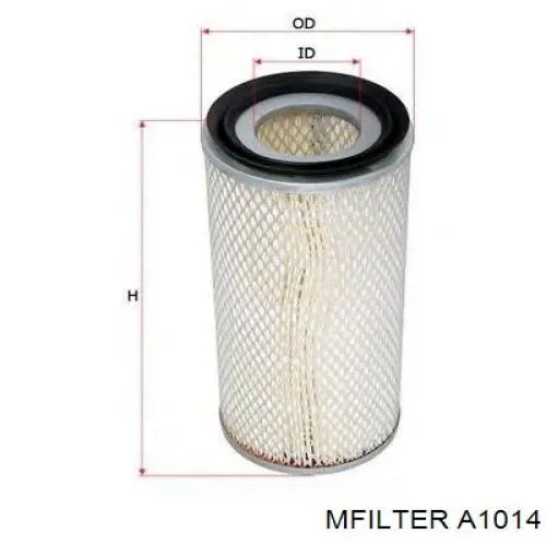 Filtro de aire RD1420L Rider