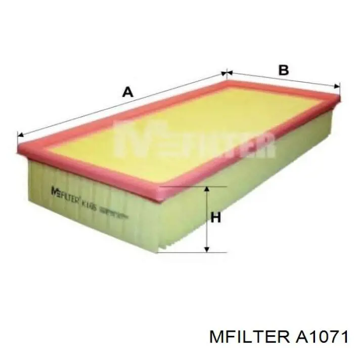 A1071 Mfilter filtro de aire