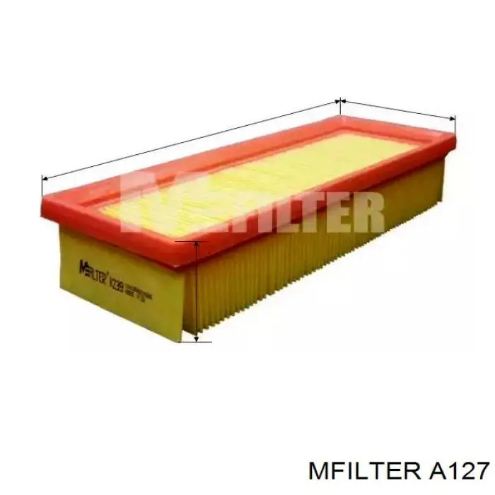 El filtro de aire Mfilter A127 precio, desde 5,71 EUR