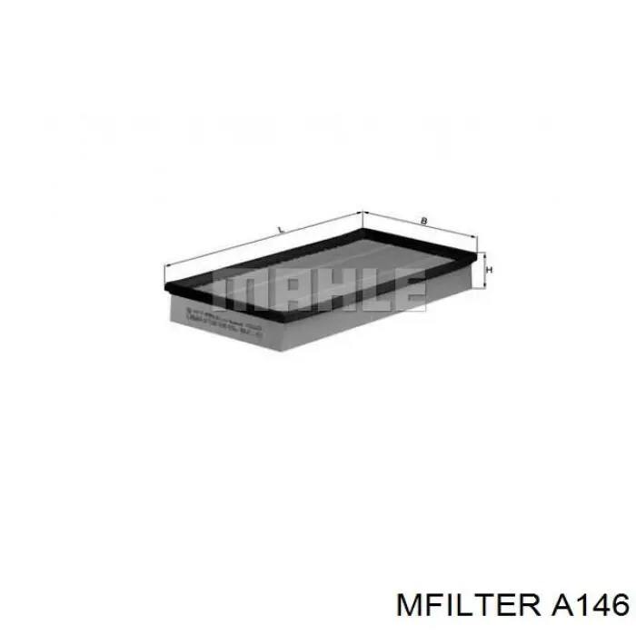 A146 Mfilter filtro de aire
