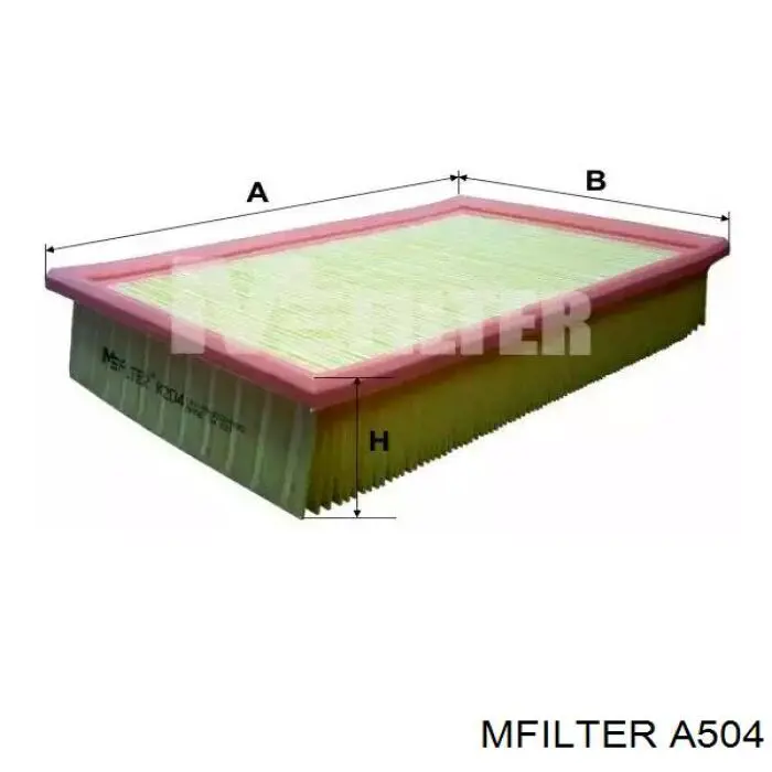 Comprar A504 Mfilter Filtro de aire