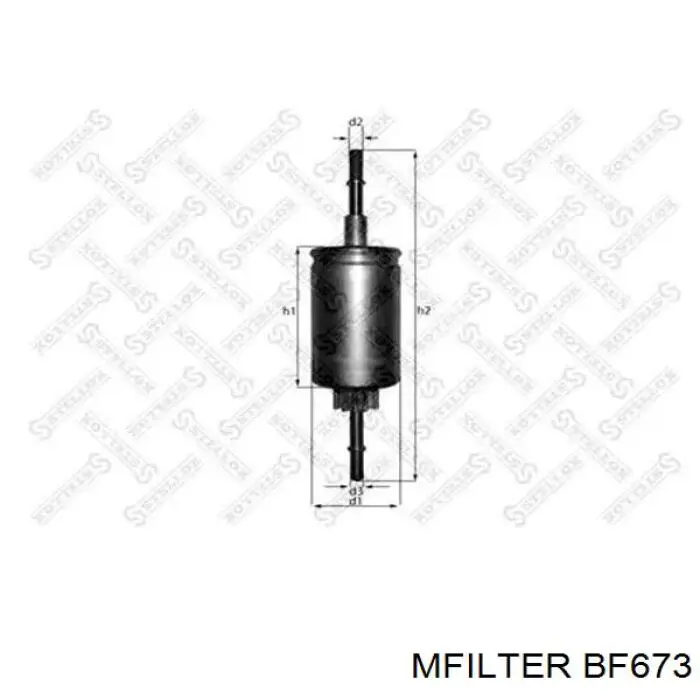BF673 Mfilter filtro combustible