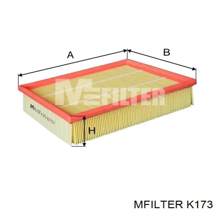 Comprar K173 Mfilter Filtro de aire