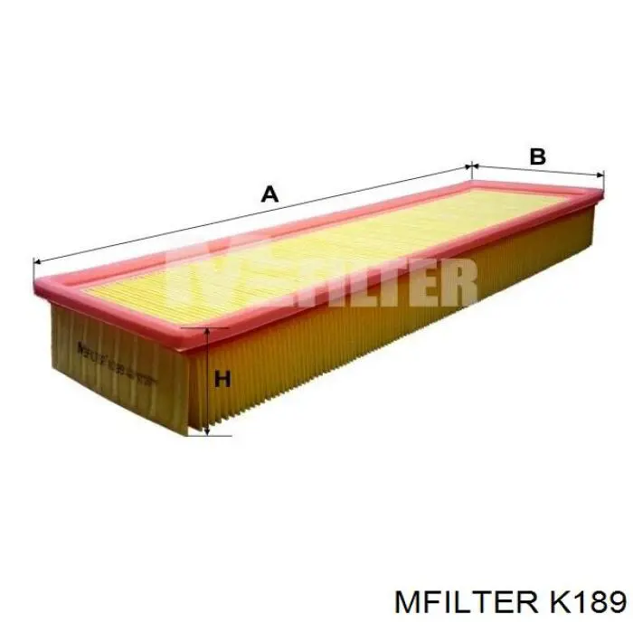 El filtro de aire Mfilter K189 precio, desde 11,09 EUR