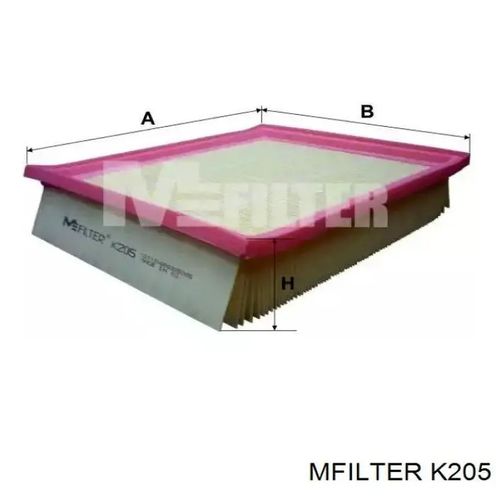 Comprar K205 Mfilter Filtro de aire
