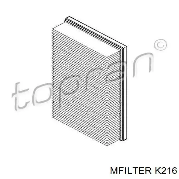 Comprar K216 Mfilter Filtro de aire