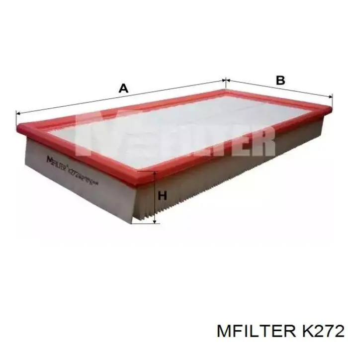 K272 Mfilter filtro de aire