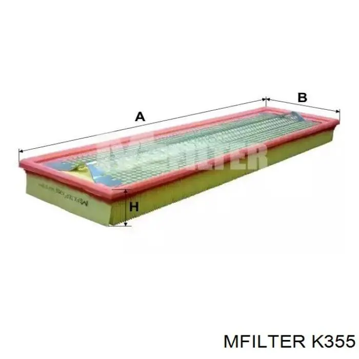 Comprar K355 Mfilter Filtro de aire