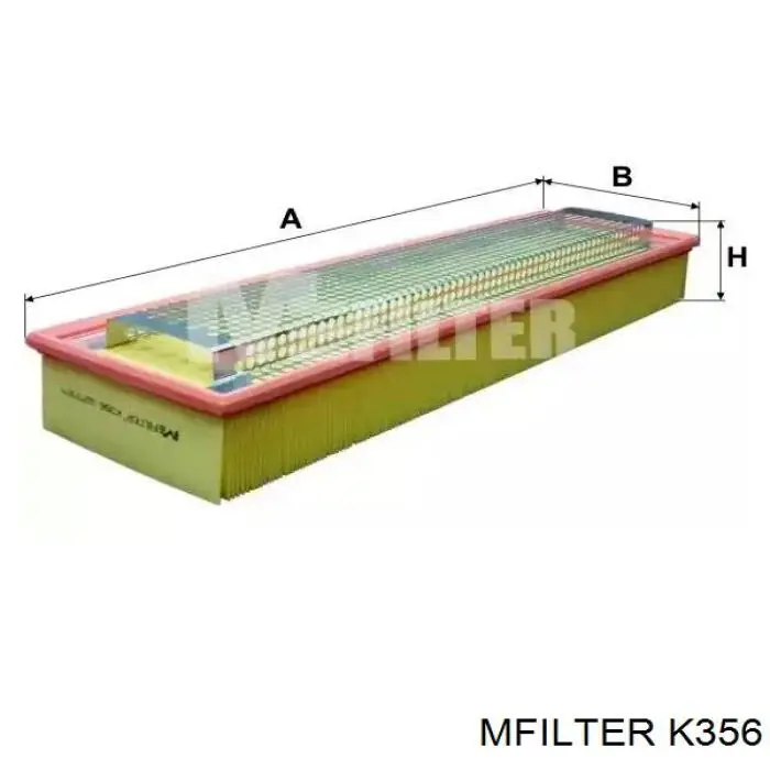 Comprar K356 Mfilter Filtro de aire