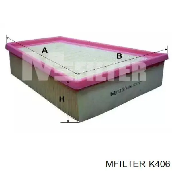 El filtro de aire Mfilter K406 precio, desde 8,95 EUR