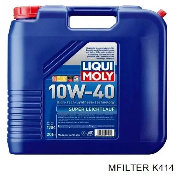 Filtro aire Mfilter K414