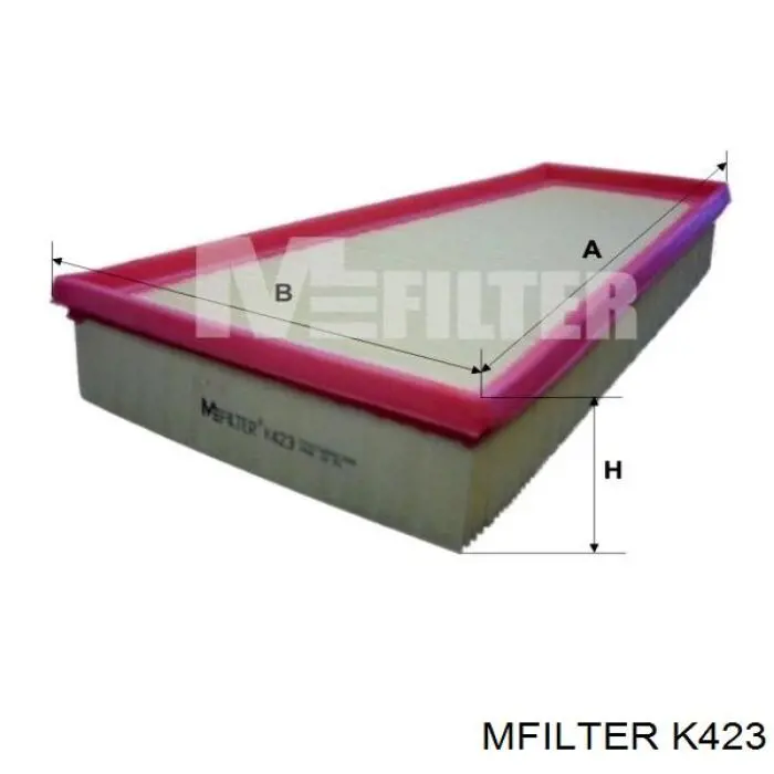 Comprar K423 Mfilter Filtro de aire