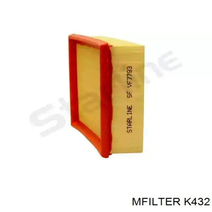 LX645 Mahle Original Filtro de aire de motor