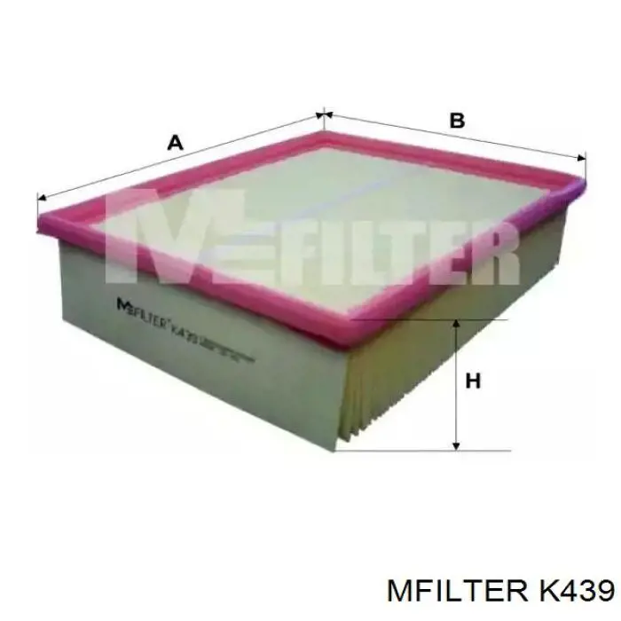 El filtro de aire Mfilter K439 precio, desde 9,11 EUR