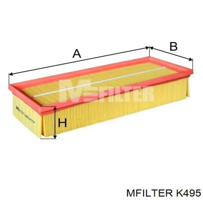 Filtro de aire Volkswagen Golf 5 1K1