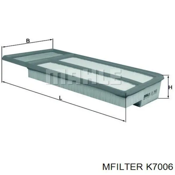 K7006 Mfilter filtro de aire