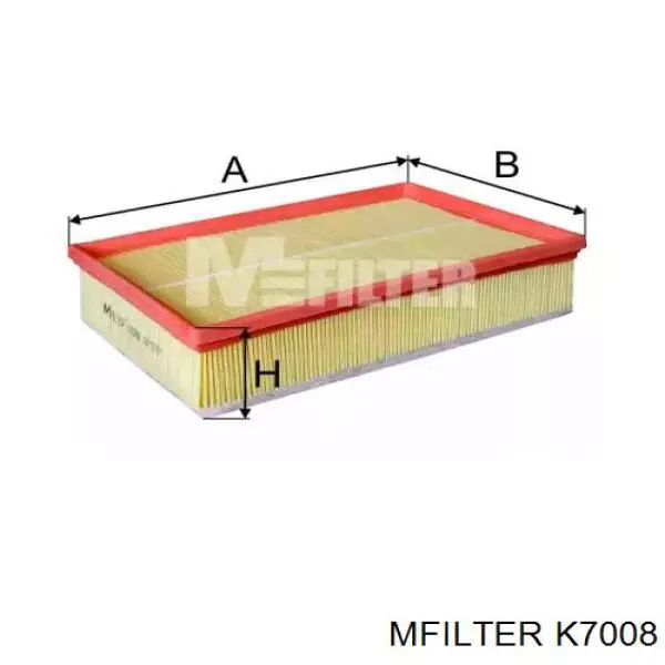 Filtro de aire Renault Master 3 FV, JV