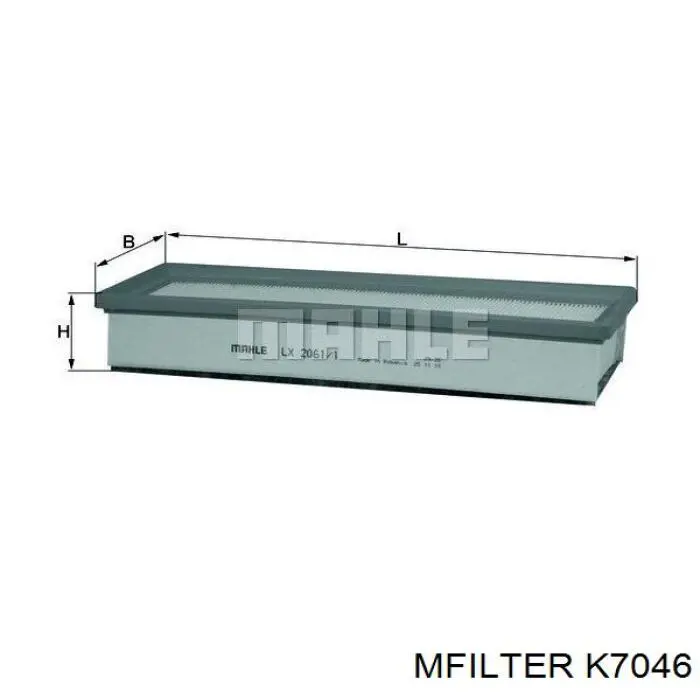 K7046 Mfilter filtro de aire
