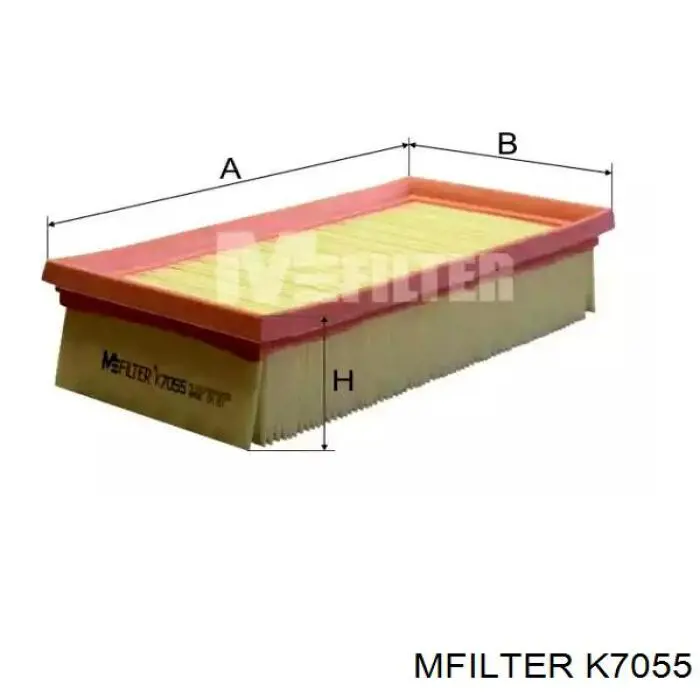 K7055 Mfilter filtro de aire