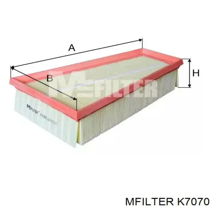 FA0504JM Japan Parts Filtro de aire de motor