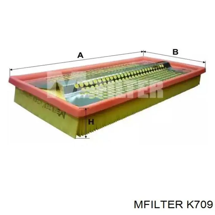 K709 Mfilter Filtro de aire de motor