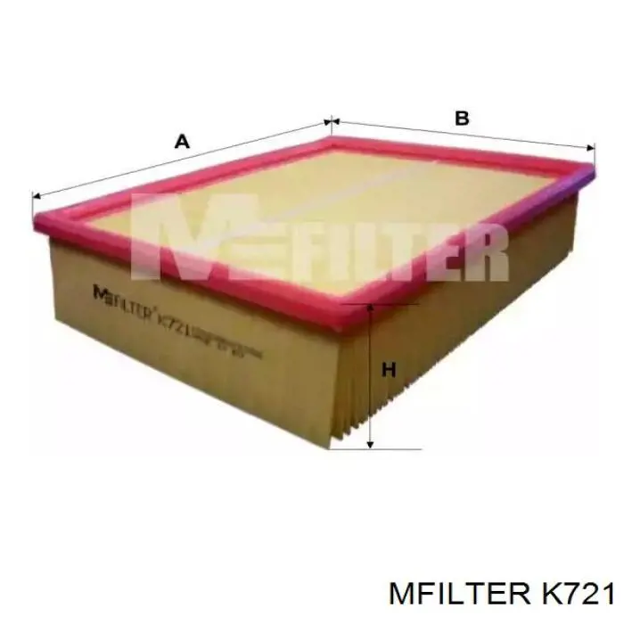 El filtro de aire Mfilter K721 precio, desde 10,47 EUR