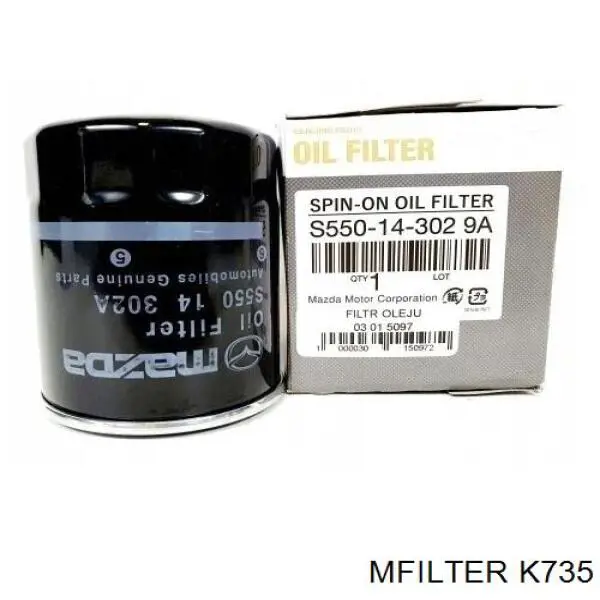 K735 Mfilter filtro de aire