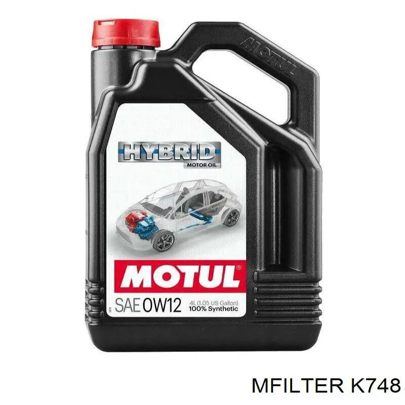 K748 Mfilter Filtro de aire de motor
