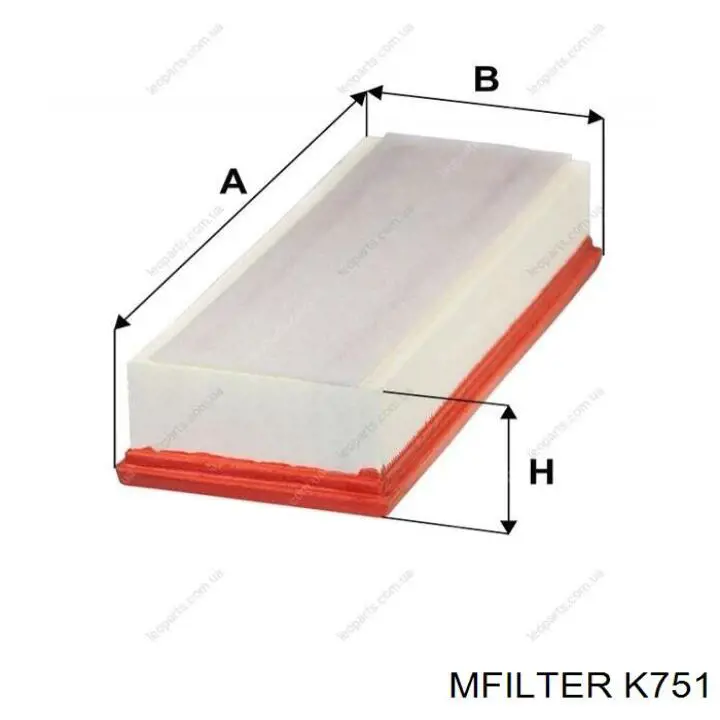 Casco de filtro de aire Audi A4 8K2